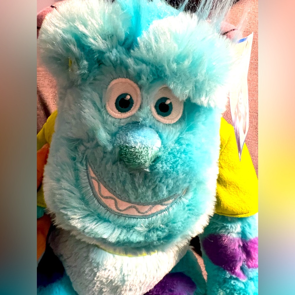 NWT Disney Monster's University Pixar Sulley Stuffed Plush Toy